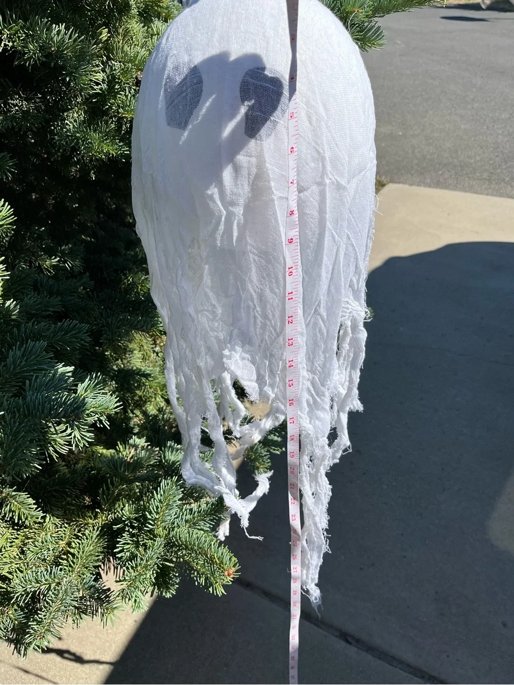 Pottery Barn White Hanging Ghost 👻 Trio Rare Discontinued 3 Sizes Halloween 🎃